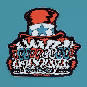 Uncle Sam Sticker - Stickers - killeracid.com