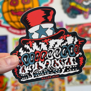 Uncle Scam Sticker - Stickers