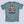 Killer Acid Uncle Scam t-shirt with a red, white and blue melting-skull Uncle Sam parody print