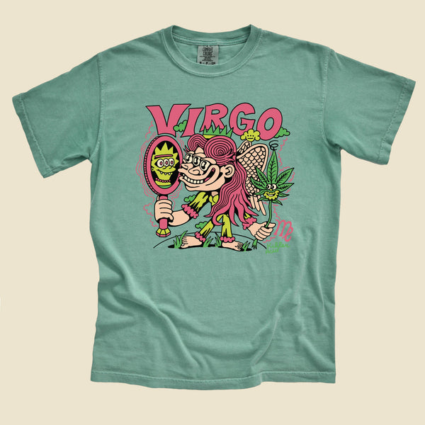 Virgo Zodiac Astrology T-Shirt | Killer Acid