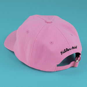 Side angle showing hat shape