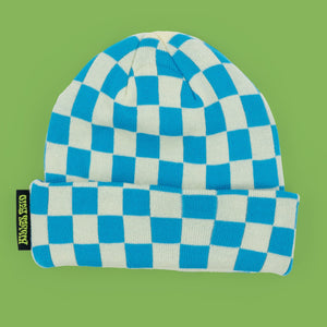 Wavy Cat Beanie back view