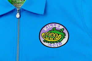 Bomber jacket side angle