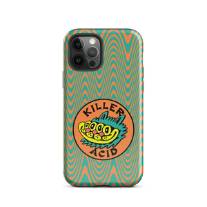Wavy Orange iPhone Case - Accessories