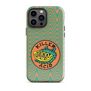 Wavy Orange iPhone Case - Accessories
