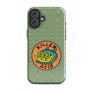 Wavy Orange iPhone Case - Accessories