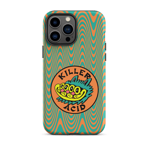 Wavy Orange iPhone Case - Accessories