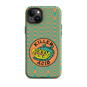 Wavy Orange iPhone Case - Accessories
