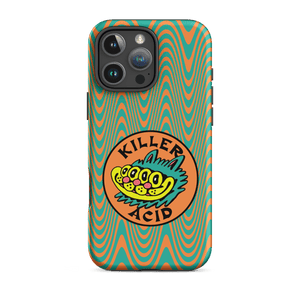 Wavy Orange iPhone Case - Accessories