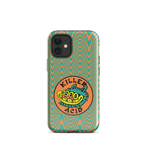 Wavy Orange iPhone Case - Accessories