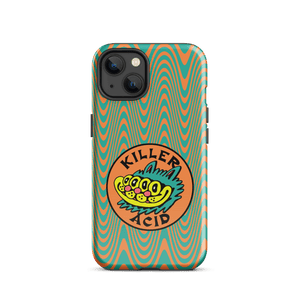 Wavy Orange iPhone Case - Accessories