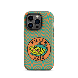 Wavy Orange iPhone Case - Accessories