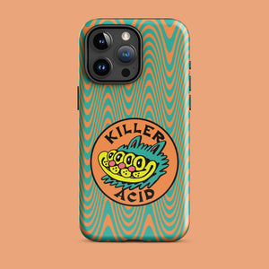 Wavy Orange iPhone Case - Accessories