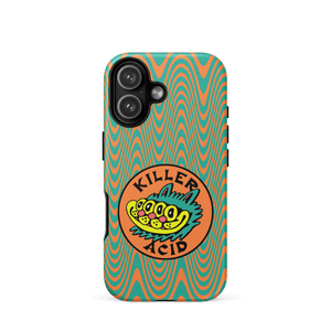 Wavy Orange iPhone Case - Accessories