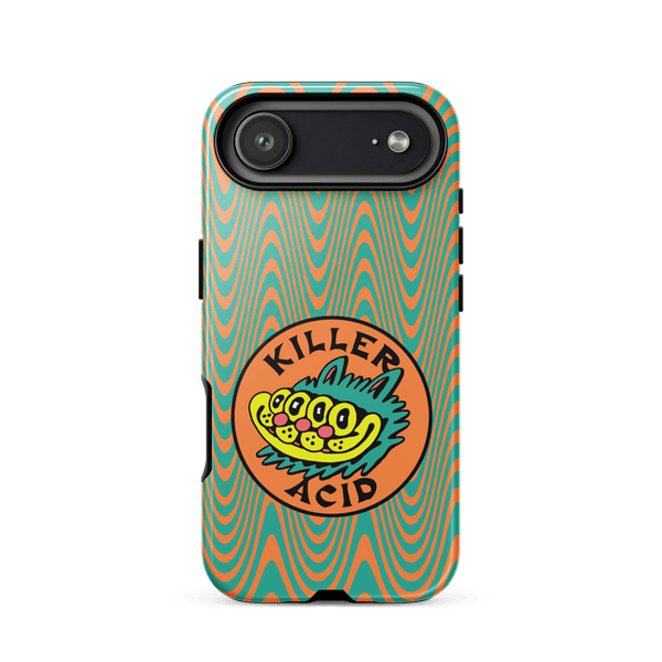 Wavy Orange iPhone Case - Accessories - killeracid.com