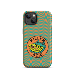 Wavy Orange iPhone Case - Accessories