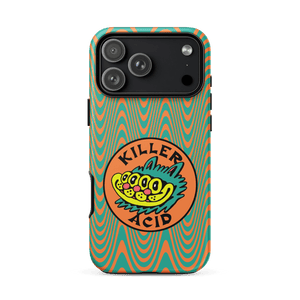 Wavy Orange iPhone Case - Accessories