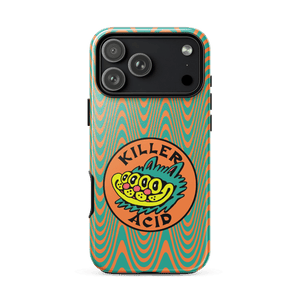 Wavy Orange iPhone Case - Accessories