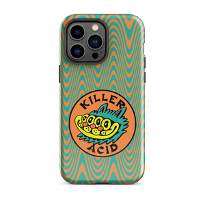 Wavy Orange iPhone Case - Accessories