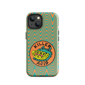 Wavy Orange iPhone Case - Accessories