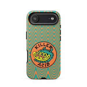 Wavy Orange iPhone Case - Accessories