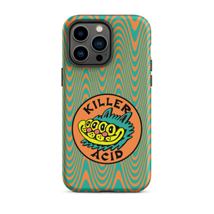 Wavy Orange iPhone Case - Accessories