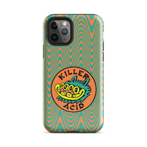 Wavy Orange iPhone Case - Accessories