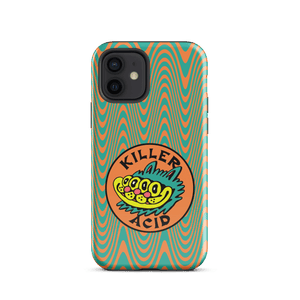 Wavy Orange iPhone Case - Accessories