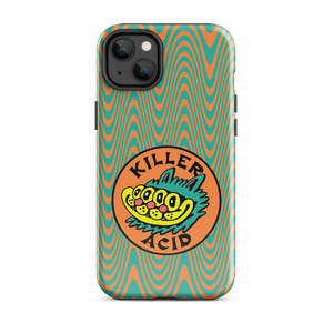Wavy Orange iPhone Case - Accessories