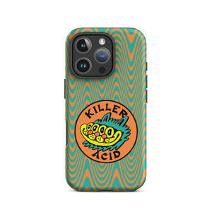 Wavy Orange iPhone Case - Accessories