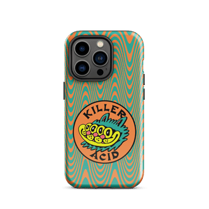Wavy Orange iPhone Case - Accessories