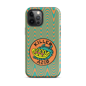 Wavy Orange iPhone Case - Accessories