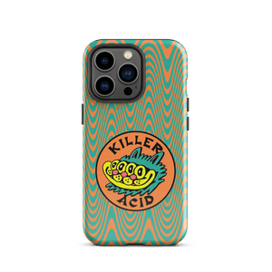 Wavy Orange iPhone Case - Accessories