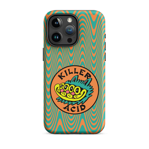 Wavy Orange iPhone Case - Accessories