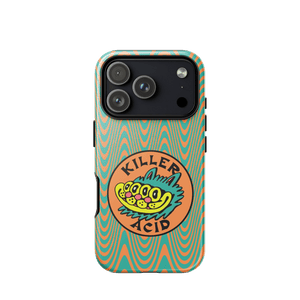 Wavy Orange iPhone Case - Accessories