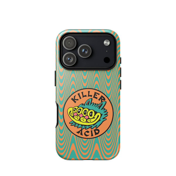 Wavy Orange iPhone Case - Accessories - killeracid.com