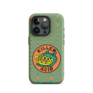 Wavy Orange iPhone Case - Accessories