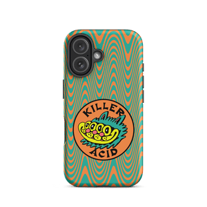 Wavy Orange iPhone Case - Accessories