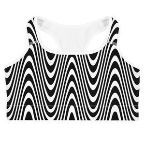 Wavy Vision Sports Bra
