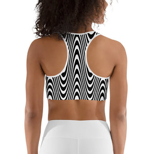 Wavy Vision Sports Bra