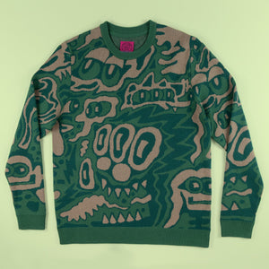 Wild Kingdom Sweater - Long Sleeves - killeracid.com