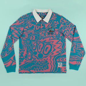 Wild Shroom Rugby - Long Sleeves - killeracid.com