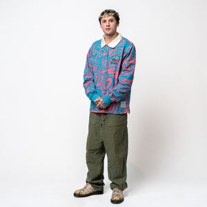 Wild Shroom Rugby - Long Sleeves - killeracid.com