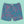 Killer Acid Wild Shroom shorts - teal & pink all-over psychedelic mushroom print, drawstring