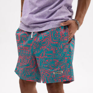 Wild Shroom Shorts - Shorts
