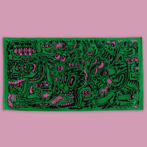 Wild Shrooms Deluxe Towel - Towels