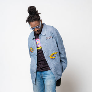 Work All Day Blue Jacket - Jackets - killeracid.com