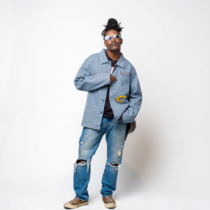 Work All Day Blue Jacket - Jackets - killeracid.com