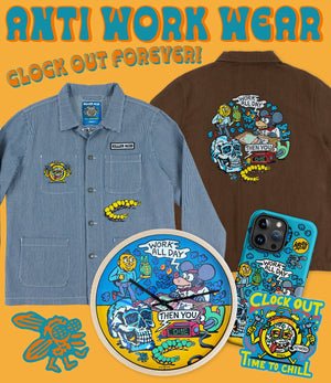 Work All Day Brown Jacket - Jackets - killeracid.com