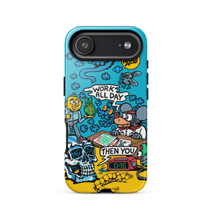 Work All Day iPhone Case
